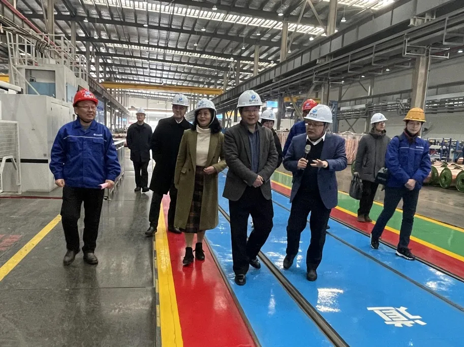 省部屬企事業(yè)工會、集團工會赴中大元通線纜開展“勞模工匠助企行”及新春送溫暖活動